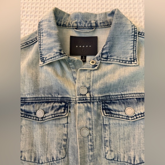 Blank NYC Acid Washed Denim Romper Women's SZ SM - Picture 6 of 10